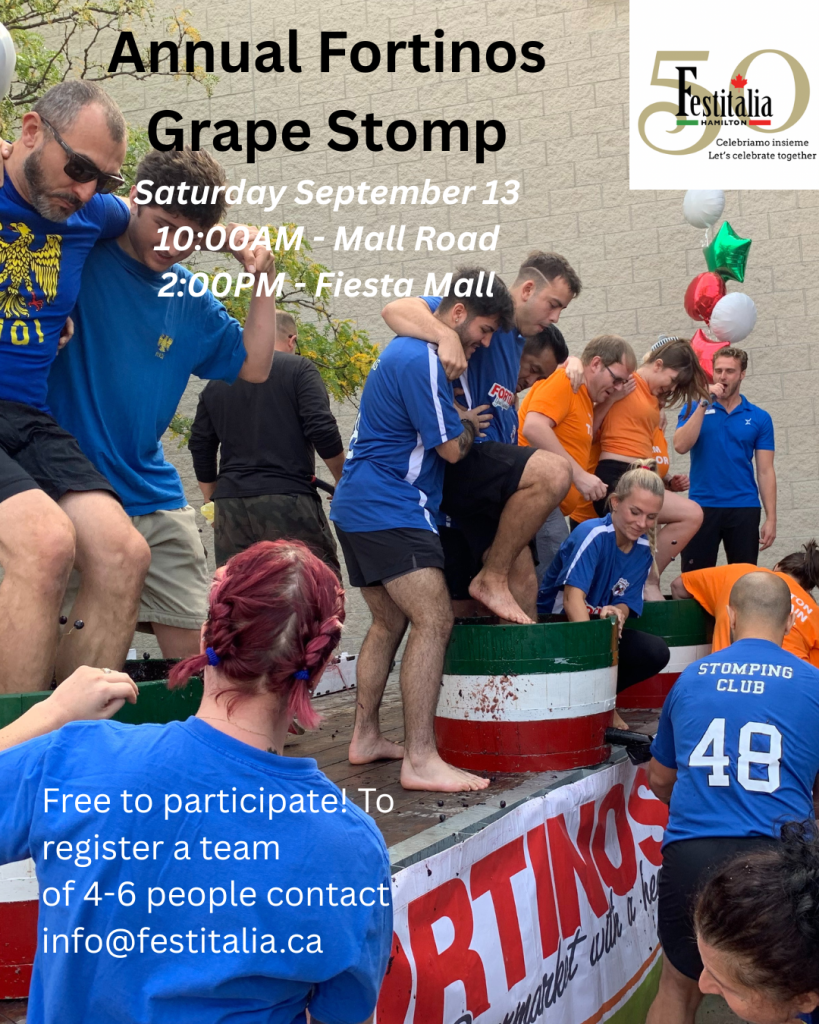 Festitalia 2025 - Grape Stomp