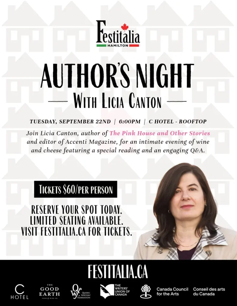 Author's Night with Lucia Canton poster